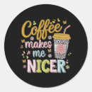 Search for caffeine lovers stickers Humour