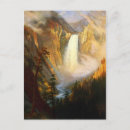 Search for yellowstone painting postcards Waterfall