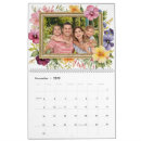 Search for flowers calendars Watercolor