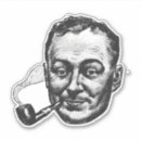Search for pipe smoking stickers Retro