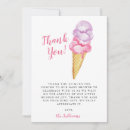 Search for ice cream thank you cards Baby shower