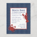 Search for lobster engagement party invitations Beach