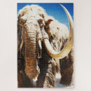 Search for mammoth puzzles Animals