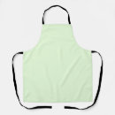 Search for plain green aprons Trendy