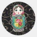 Search for russian doll stickers Flower