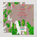 Search for llama 1st birthday invitations Mexican
