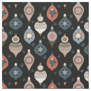 Search for christmas ornament fabric Retro