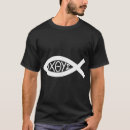 Search for christian fish symbol tshirts Ichthus