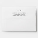 Search for white wedding envelopes Simple