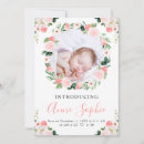 Search for watercolor birth announcement cards Pink