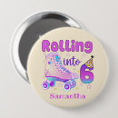 Search for sixth birthday badges Cute