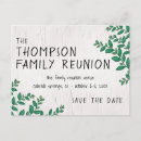 Search for reunion save the date postcards Rustic