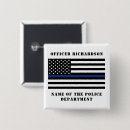 Search for police square badges Thin blue line