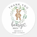 Search for thank you beary much stickers Woodland