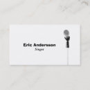 Search for music industry business cards Songwriter