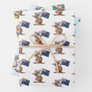 Search for kangaroo wrapping paper Cute