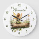 Search for fairy clocks Watercolor