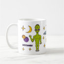 Search for space alien mugs Little green men