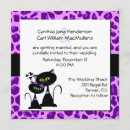 Search for black cat wedding invitations Cute