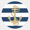 Search for navy blue and white stripes stickers Anchor