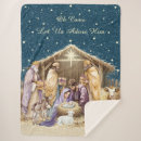 Search for religious christmas blankets Christian