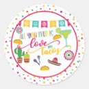 Search for love tacos stickers Fiesta bridal shower