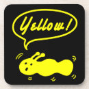 Search for yellow coasters Unique