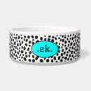Search for dalmatian dog bowls Black and white