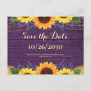 Search for purple save the date postcards Typography
