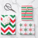 Search for red and green striped wrapping paper Kids