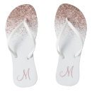 Search for rose gold flipflops Glitter