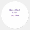 Search for happy father stickers Best dad ever name