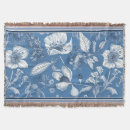 Search for royal blue and white blankets Vintage