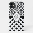 Search for vintage damask iphone cases Black