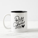 Search for rise shine mugs Chickens