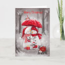 Search for couple with umbrella postcards Snow