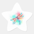 Search for dragonfly wings stickers Watercolor