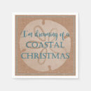 Search for coastal christmas napkins Sand