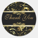 Search for gold foil look stickers Black and gold
