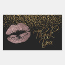 Search for rose gold confetti stickers Typography