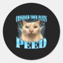 Search for funny cat meme stickers Vintage