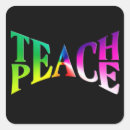 Search for peaceful stickers Black