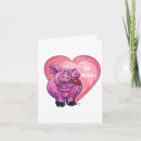 Search for pig valentines day cards Pink