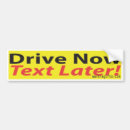 Search for later bumper stickers Text