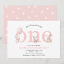 Search for easter 1st birthday invitations Some bunny is one