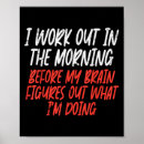 Search for i workout posters Funny gym