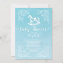 Search for rocking horse baby boy shower invitations Classic