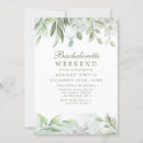 Search for green eucalyptus hen party invitations Watercolor