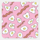 Search for cartoon breakfast stickers Bacon