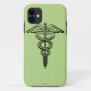 Search for medicine symbol iphone cases Caduceus